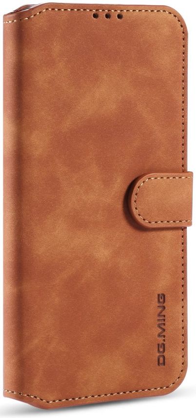 DG Ming Retro Portemonnee Samsung Galaxy M31 Hoesje Bruin afbeelding 2