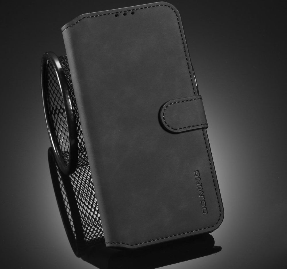 DG Ming Retro Portemonnee Samsung Galaxy M31 Hoesje Zwart afbeelding 7