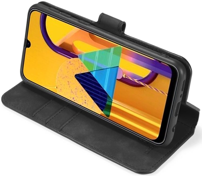 DG Ming Retro Portemonnee Samsung Galaxy M31 Hoesje Grijs afbeelding 7