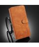 DG Ming Samsung Galaxy A31 Hoesje Retro Wallet Book Case Bruin