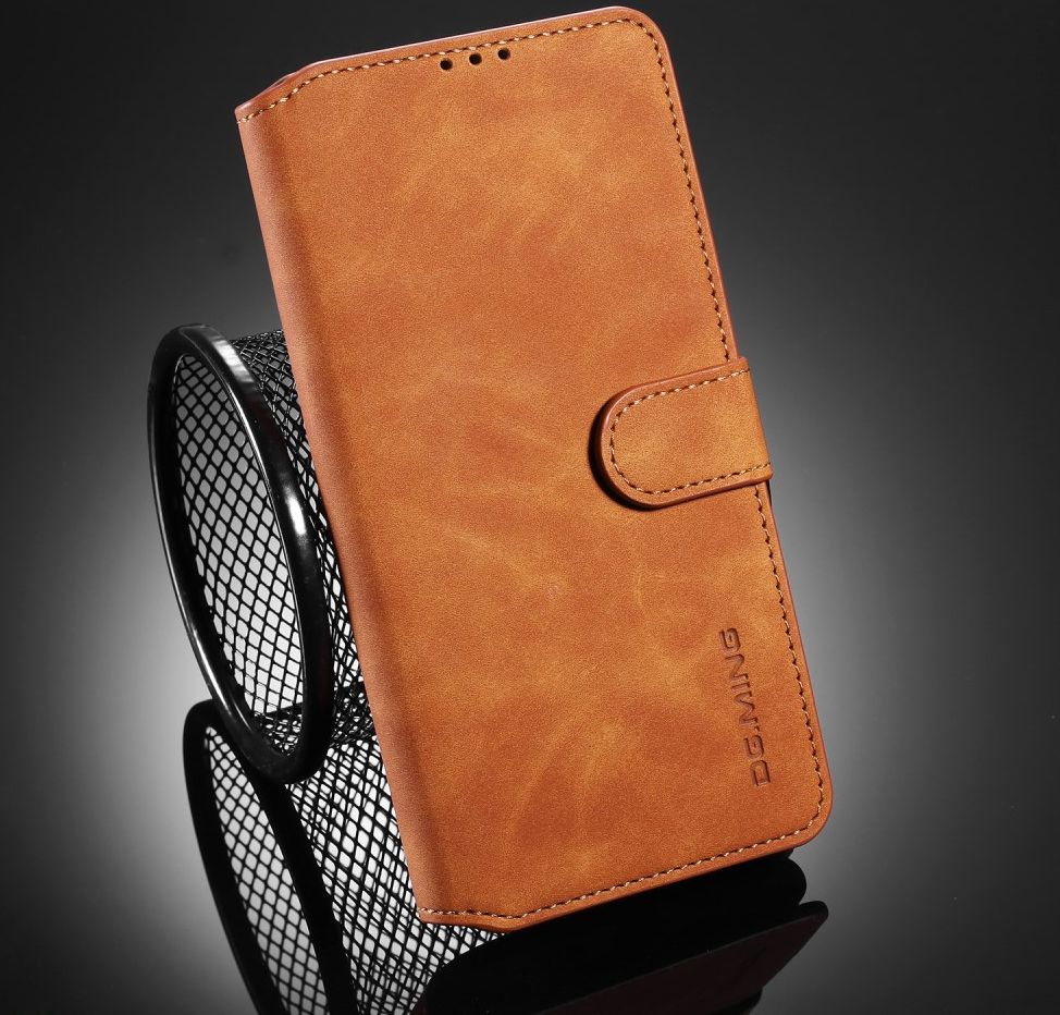 DG Ming Samsung Galaxy A31 Hoesje Retro Wallet Book Case Bruin afbeelding 5
