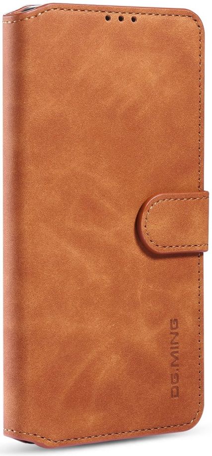 DG Ming Samsung Galaxy A31 Hoesje Retro Wallet Book Case Bruin afbeelding 11