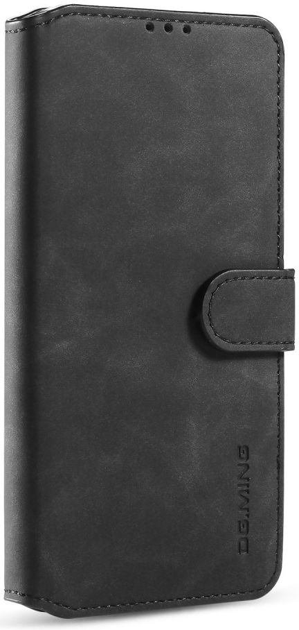 DG Ming Samsung Galaxy A31 Hoesje Retro Wallet Book Case Zwart afbeelding 4