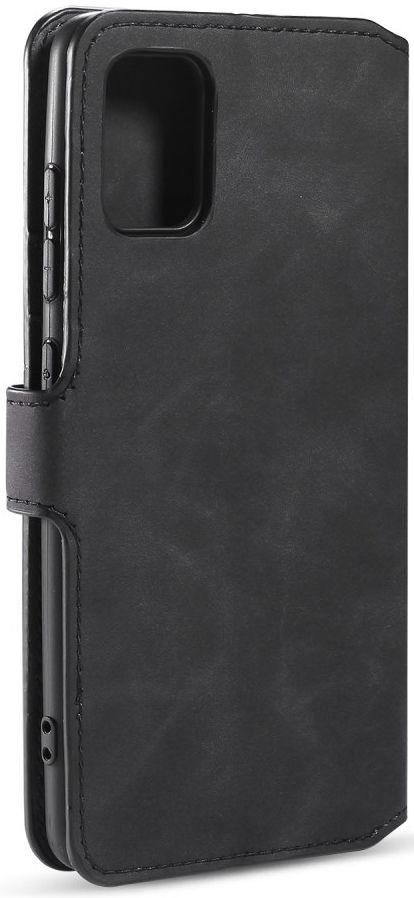 DG Ming Samsung Galaxy A31 Hoesje Retro Wallet Book Case Zwart afbeelding 5