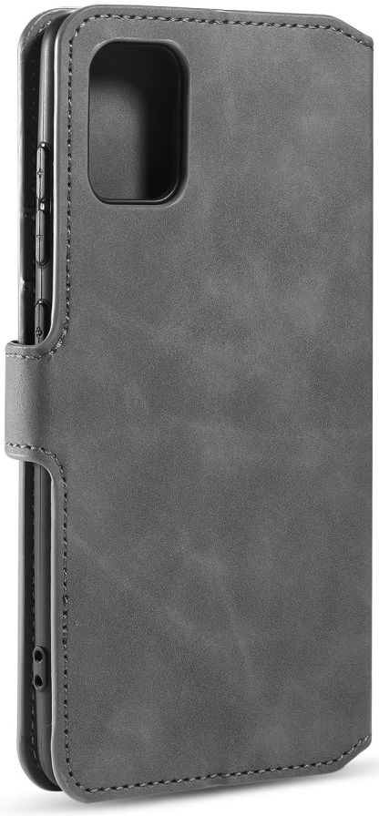 DG Ming Samsung Galaxy A31 Hoesje Retro Wallet Book Case Grijs afbeelding 5