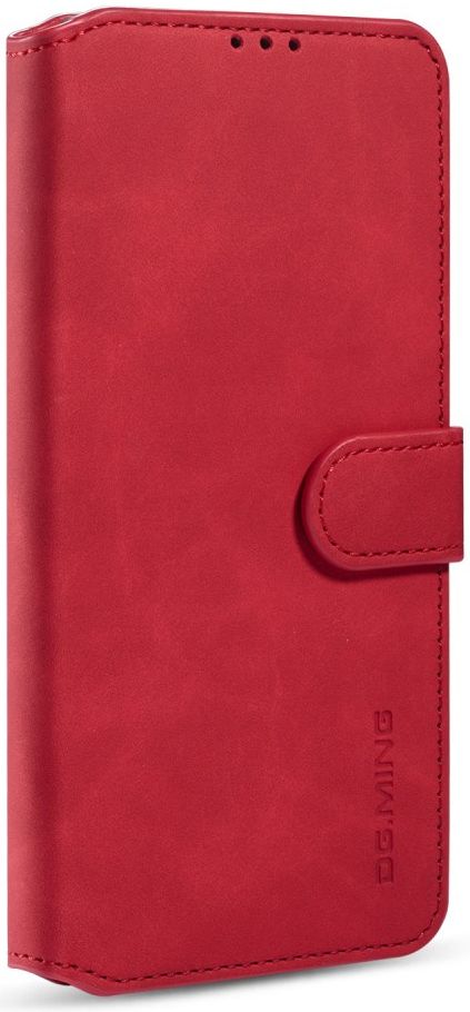 DG Ming Samsung Galaxy A31 Hoesje Retro Wallet Book Case Rood afbeelding 5