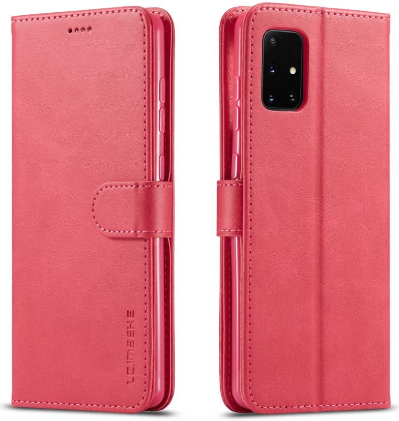 LC.IMEEKE Samsung Galaxy A31 Hoesje Wallet Book Case Roze afbeelding 3