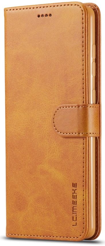 LC.IMEEKE Samsung Galaxy A31 Hoesje Wallet Book Case Lichtbruin afbeelding 1
