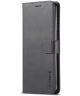 Samsung Galaxy A70 Stand Portemonnee Bookcase Hoesje Zwart