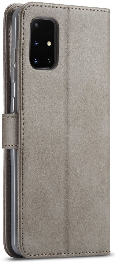 LC.IMEEKE Samsung Galaxy A31 Hoesje Wallet Book Case Grijs afbeelding 2