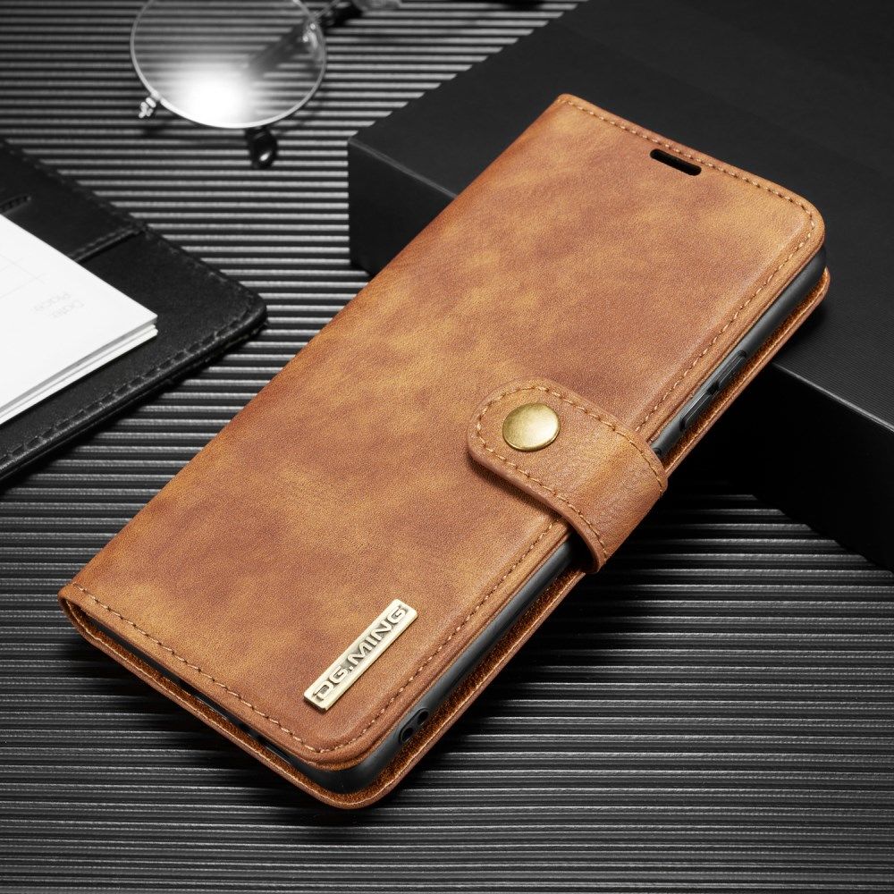 Samsung Galaxy A31 Hoesje 2-in-1 Book Case en Back Cover Bruin afbeelding 1