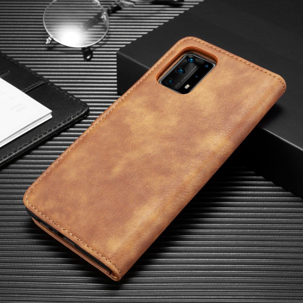 Samsung Galaxy A31 Hoesje 2-in-1 Book Case en Back Cover Bruin afbeelding 2