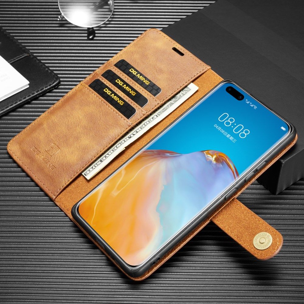 Samsung Galaxy A31 Hoesje 2-in-1 Book Case en Back Cover Bruin afbeelding 5