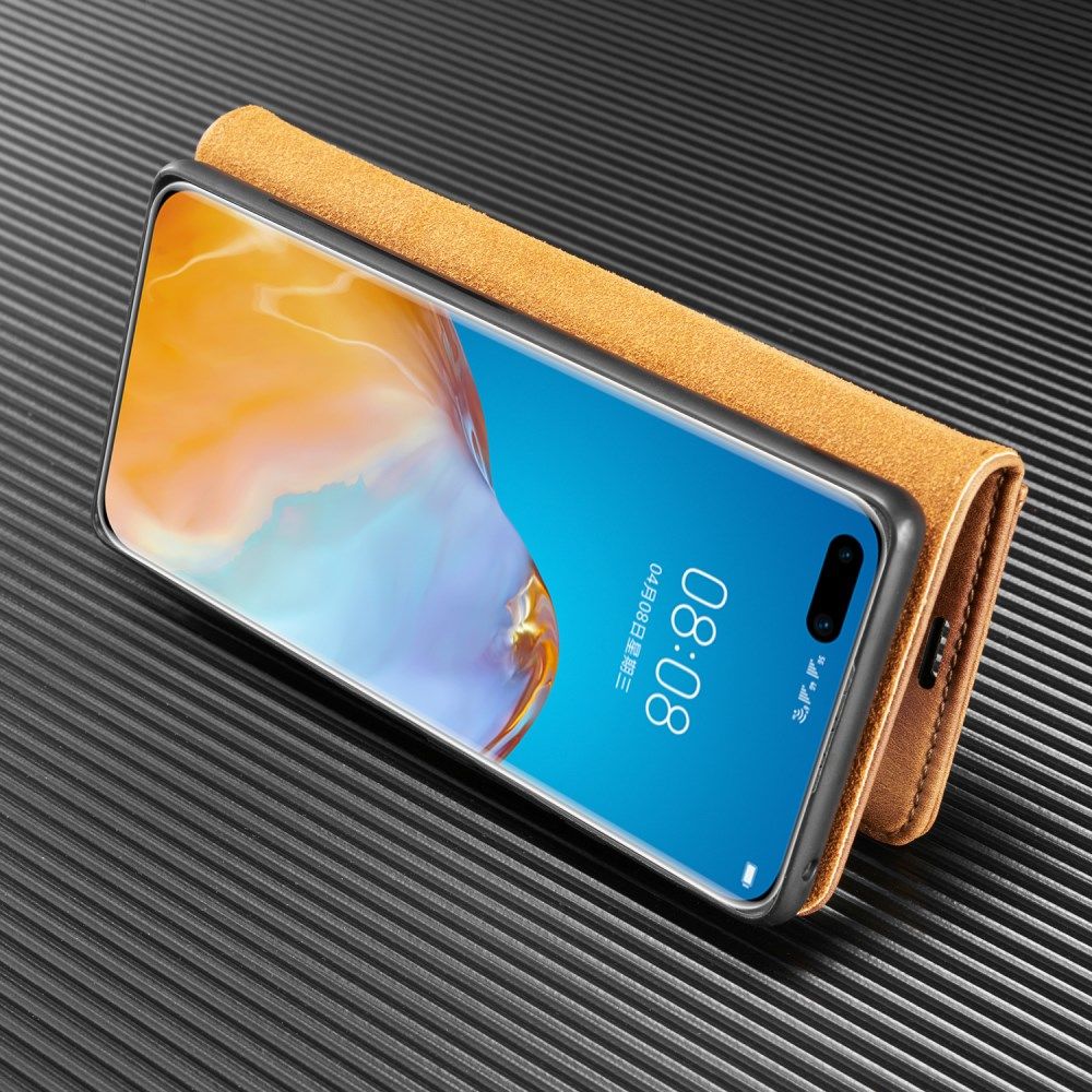 Samsung Galaxy A31 Hoesje 2-in-1 Book Case en Back Cover Bruin afbeelding 9