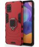 Samsung Galaxy A31 Hoesje Hybride met Kickstand Back Cover Rood