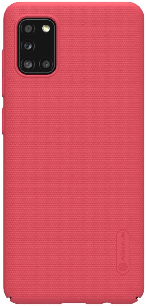 Nillkin Super Frosted Shield Samsung Galaxy A31 Hoesje Rood afbeelding 2