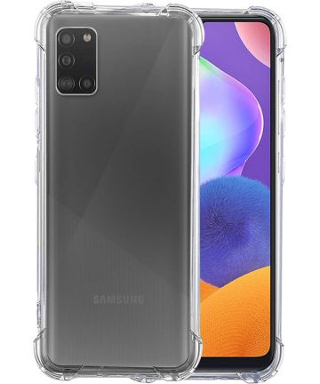 Samsung Galaxy A31 Hoesje Schokbestendig TPU Transparant Hoesjes