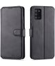 AZNS Samsung Galaxy A31 Hoesje Wallet Book Case met Stand Zwart