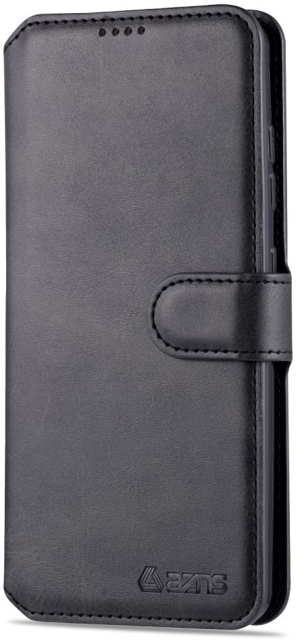 AZNS Samsung Galaxy A31 Hoesje Wallet Book Case met Stand Zwart afbeelding 2