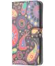 Samsung Galaxy M31 Portemonnee Hoesje Colorful Flowers