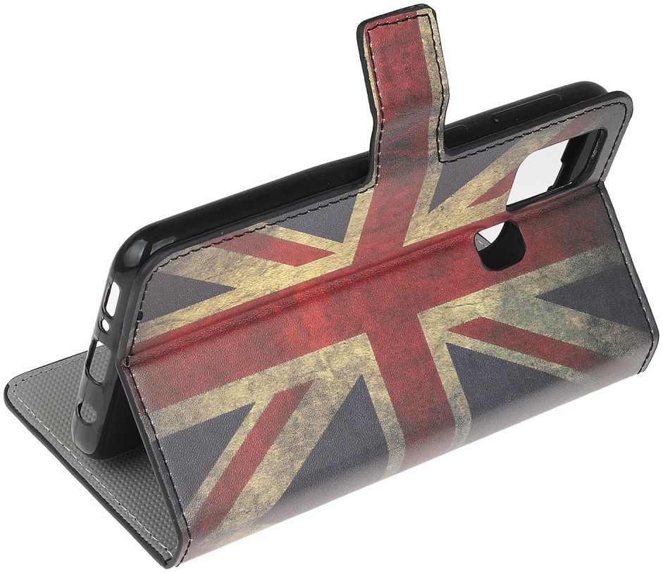 Samsung Galaxy M31 Portemonnee Hoesje Vintage UK Flag afbeelding 4