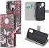 Samsung Galaxy M31 Portemonnee Hoesje Print Roze Vlinders afbeelding 3