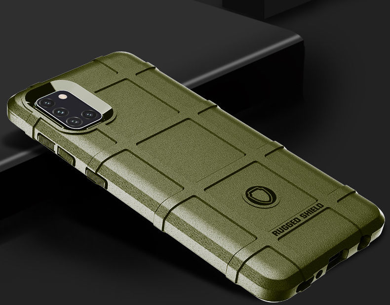 Samsung Galaxy A31 Hoesje Shock Proof Rugged Shield Back Cover Groen afbeelding 2