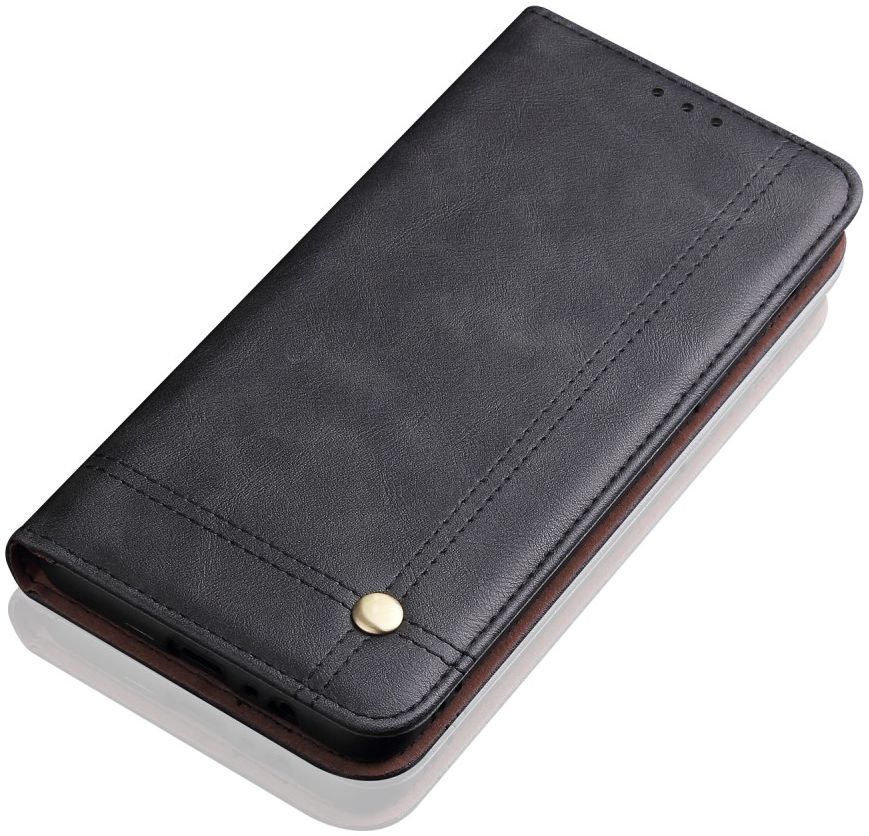 Samsung Galaxy A31 Hoesje Vintage Portemonnee Book Case Zwart afbeelding 6