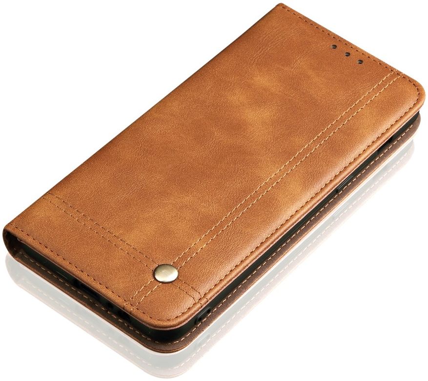 Samsung Galaxy A31 Hoesje Vintage Portemonnee Book Case Bruin afbeelding 6