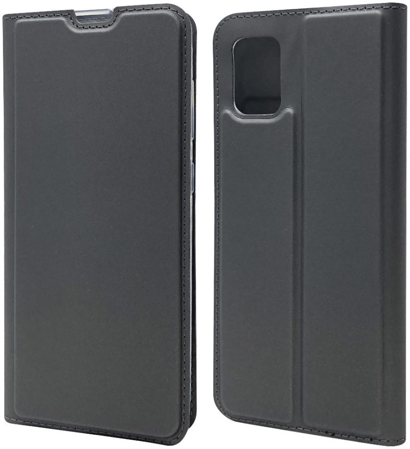 Samsung Galaxy A31 Hoesje Vintage Book Case met Kaarthouder Zwart afbeelding 5