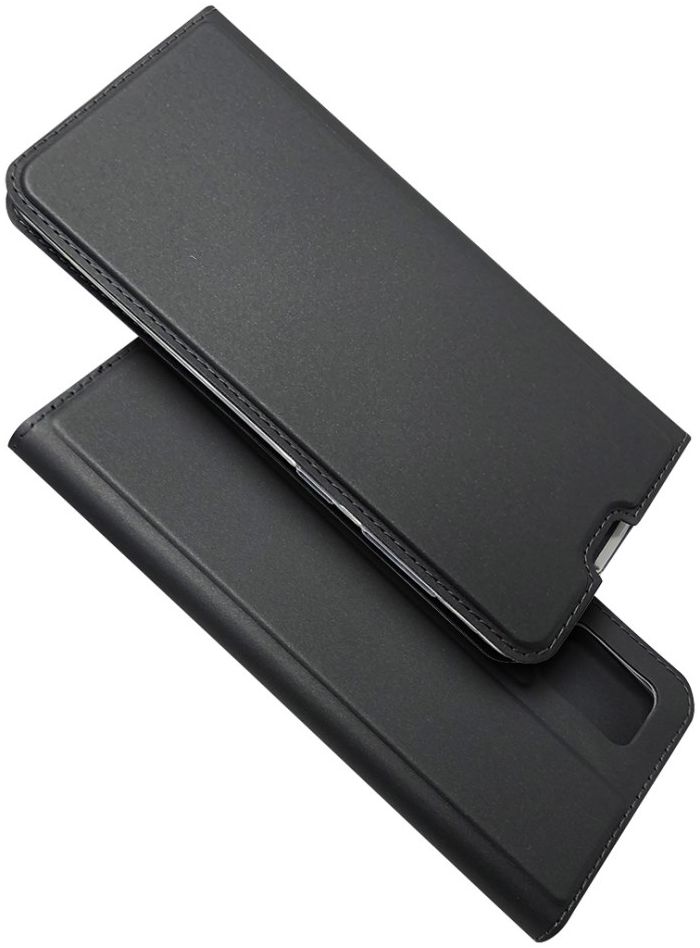 Samsung Galaxy A31 Hoesje Vintage Book Case met Kaarthouder Zwart afbeelding 1