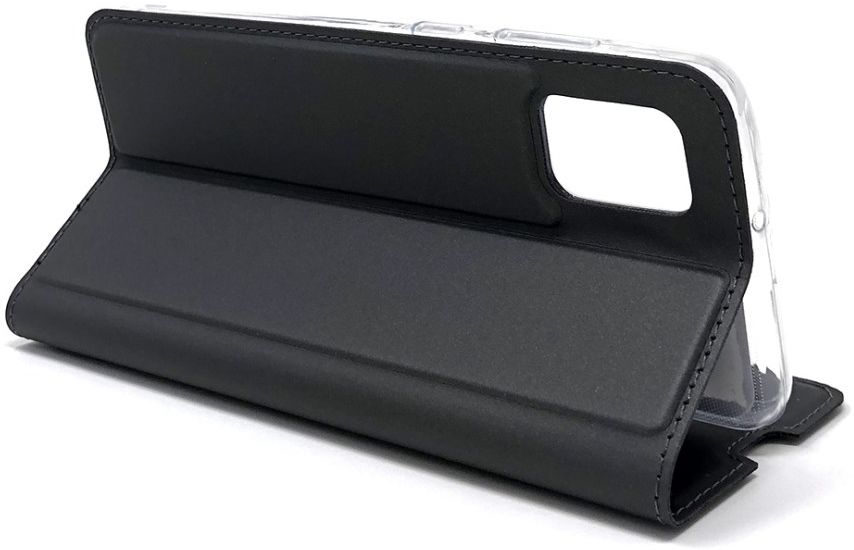 Samsung Galaxy A31 Hoesje Vintage Book Case met Kaarthouder Zwart afbeelding 8