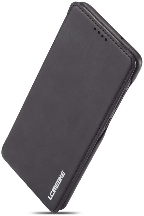 Samsung Galaxy A31 Hoesje Retro Book Case Kunstleer Zwart afbeelding 8