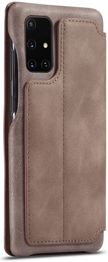 Samsung Galaxy A31 Hoesje Retro Book Case Kunstleer Coffee afbeelding 6