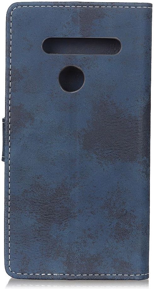 LG V60 ThinQ Retro Portemonnee Hoesje Blauw afbeelding 6