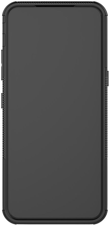 Robuust Hybride LG V60 ThinQ Hoesje Zwart afbeelding 6