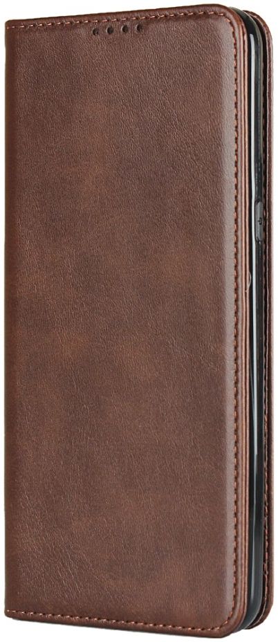 LG V60 ThinQ Portemonnee Stand Hoesje Coffee afbeelding 2