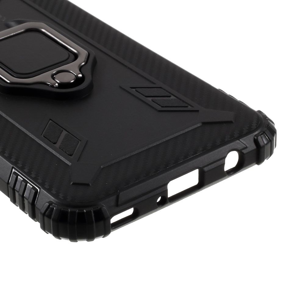 LG V60 ThinQ Kickstand Back Cover Zwart afbeelding 6