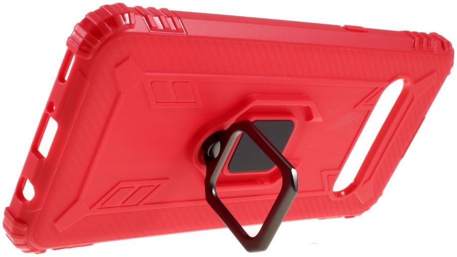 LG V60 ThinQ Kickstand Back Cover Rood afbeelding 6