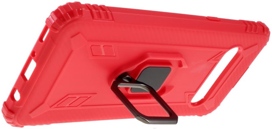 LG V60 ThinQ Kickstand Back Cover Rood afbeelding 7