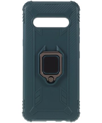LG V60 ThinQ Kickstand Back Cover Groen Hoesjes