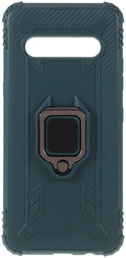 LG V60 ThinQ Kickstand Back Cover Groen afbeelding 1
