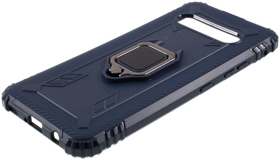 LG V60 ThinQ Kickstand Back Cover Blauw afbeelding 4