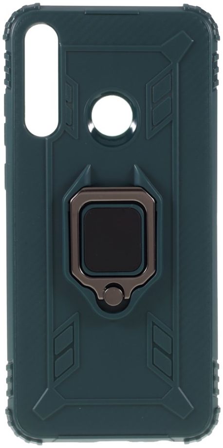 Huawei Y6p Kickstand Back Cover Groen afbeelding 1
