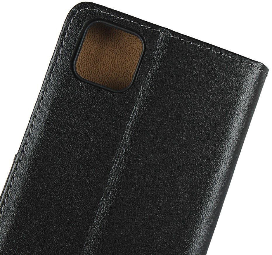 Huawei Y5P Leren Portemonnee Hoesje Zwart afbeelding 12