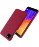 Huawei Y5p Stof Hard Back Cover Rood