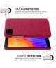 Huawei Y5p Stof Hard Back Cover Rood