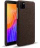Huawei Y5p Stof Hard Back Cover Coffee