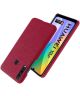Huawei Y6p Stof Hard Back Cover Rood