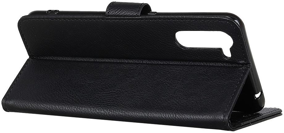 Motorola Edge PU Leren Portemonnee Hoesje Zwart afbeelding 9
